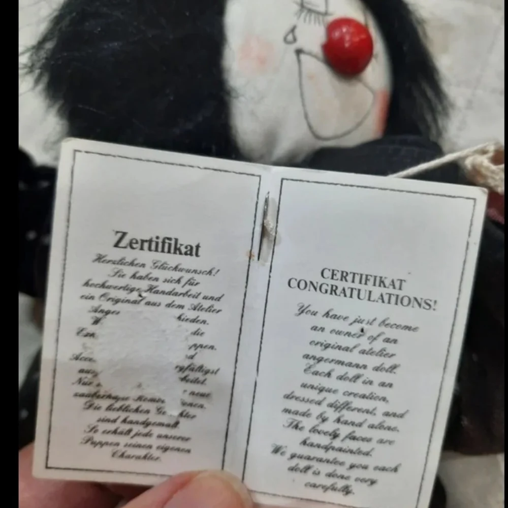 Kunstler vtg puppet